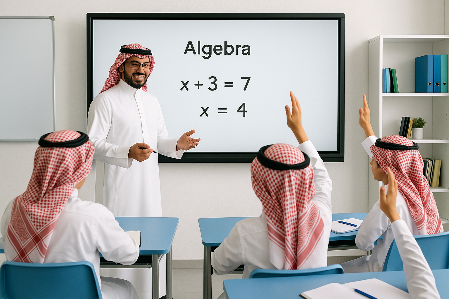صورة توضح أساليب التعليم